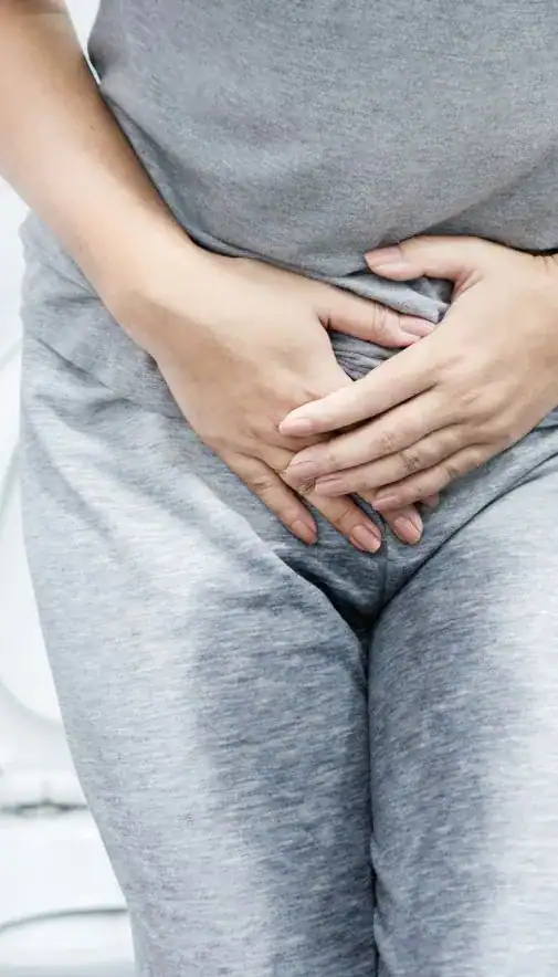 Image of woman had accident and needing stress incontinence treatment Brighton & Hove